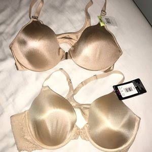 Brand New, with tags  -Two Nude Color bras- 38B